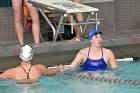 Swimming vs Babson  Wheaton College Swimming vs Babson College. - Photo By: KEITH NORDSTROM : Wheaton, Swimming, Babson